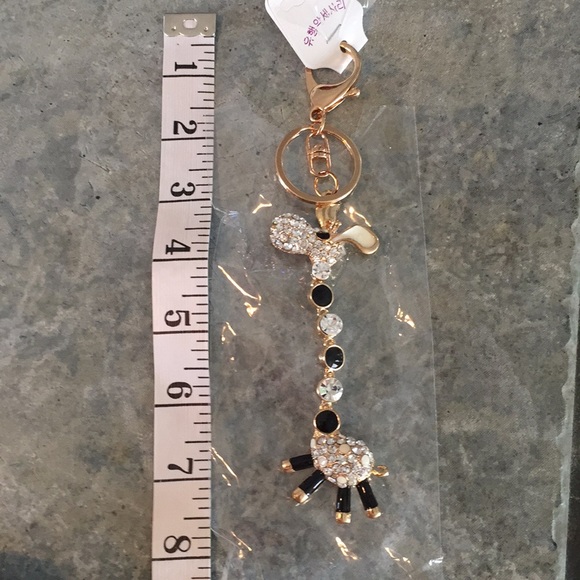 Accessories - Giraffe keychain/purse charm NWT